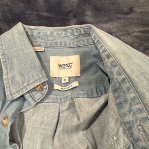 Wesc Sky Blue Casual Shirt